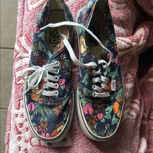 Vans Multicolor Floral Canvas Shoes